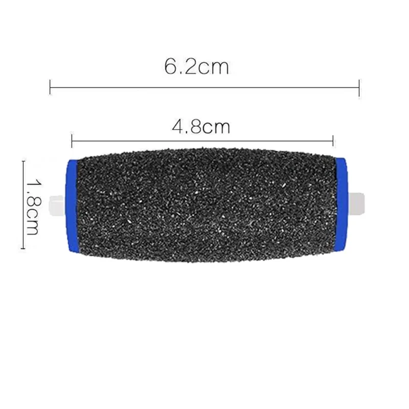 PORK-12 Pack Extra Coarse Replacement Roller For Amope Pedi Replacement Head Refills For Electric Foot Callus Remover Tool