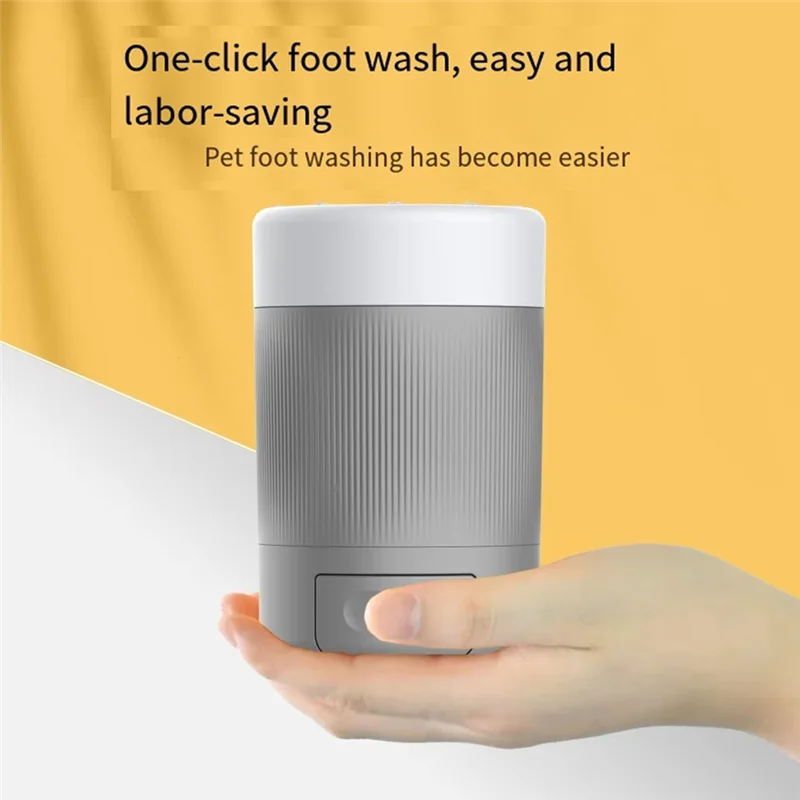TKOH-Pet Foot Wash Cup Dog Going Out To Clean Beauty Foot Wash Magic Intelligent Automatic Foot Wash Bath Cup Tool
