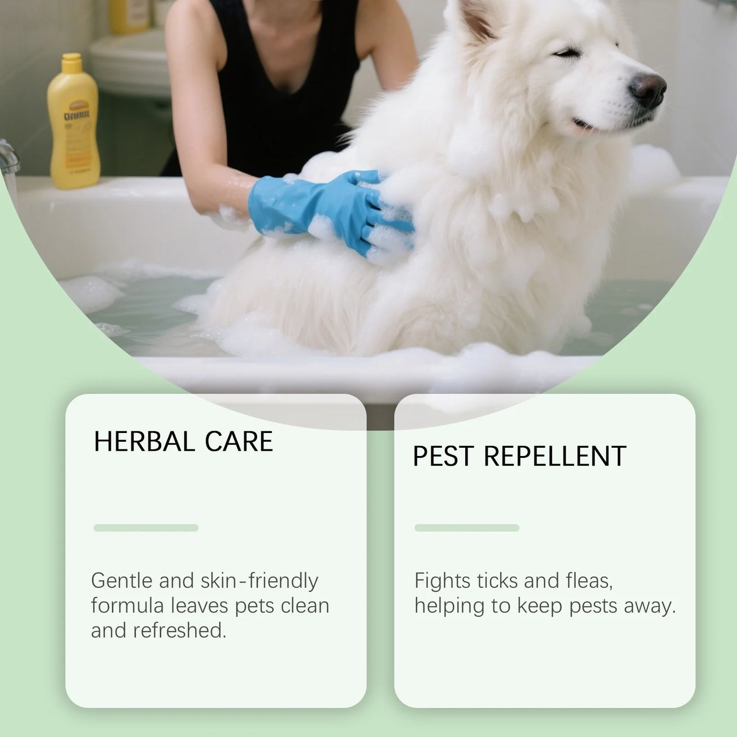 EelJoy 75g Pet Soap Plant Ingredients Daily Cleaning Cat and Dog Body Hair Removal Odor Fresh Soap
