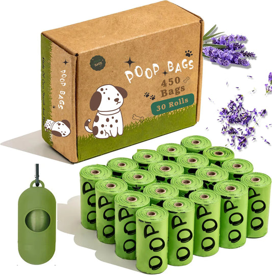Zen Pet EPI Biodegradable Lavender Dog Waste Bags with Dispenser πΏπΎ