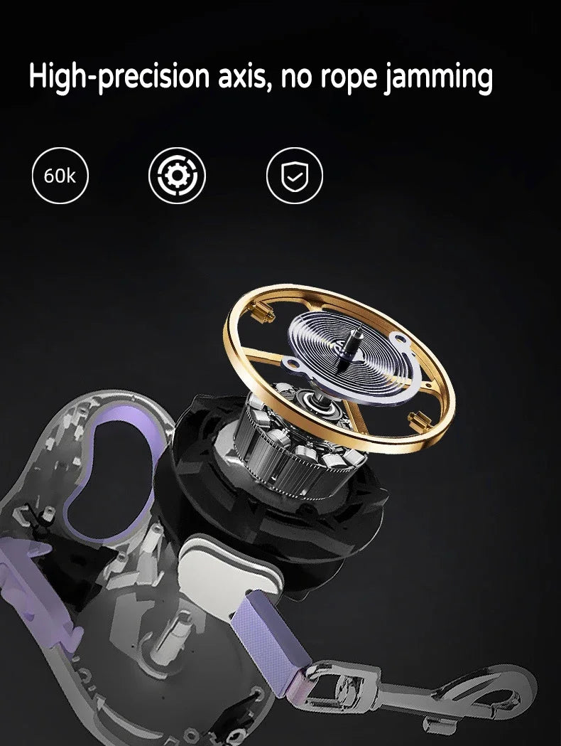 Zen Pet LED Retractable Leash with Light – 3m & 5m 🌟🐾