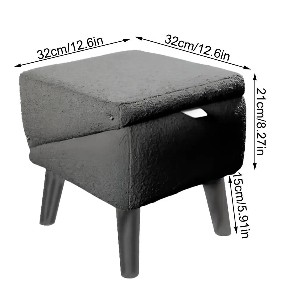 Dog Ramp for Bed Foldable Dog Vehicle Stairs Footrest Stool for Small Breed Animal Multifunctional Non-Slip Cat Vehicle Ramp