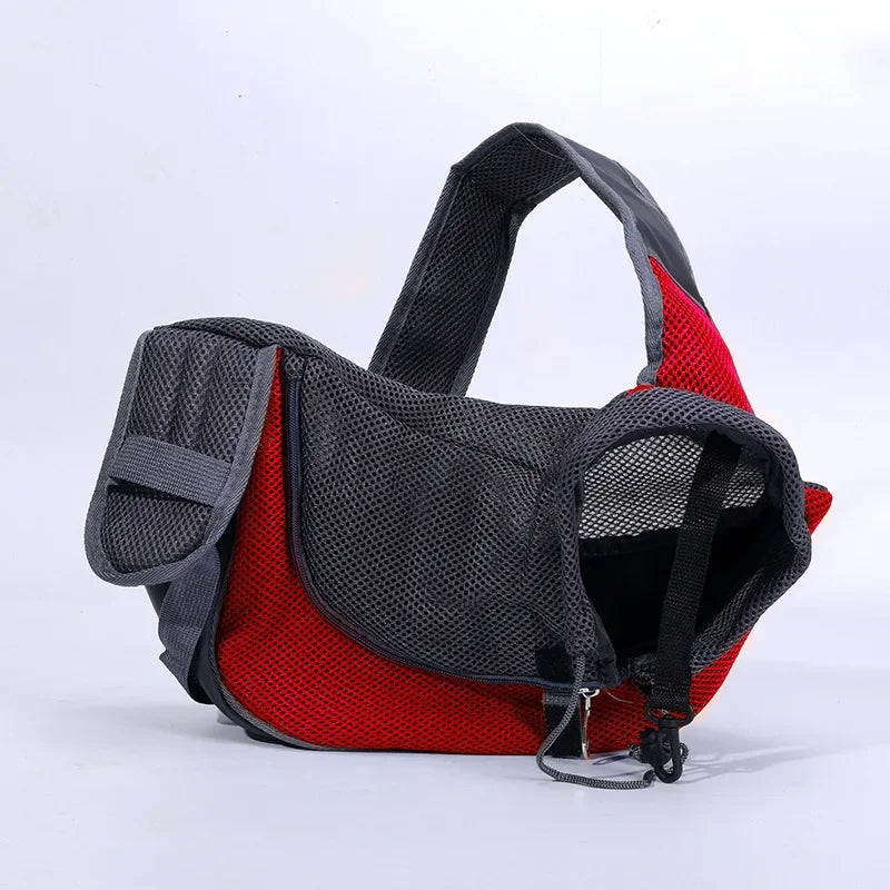 CANBOUN Pet Cat Dog Carrier Backpack Travel Tote Shoulder Bags Mesh Sling Carry Pack Pet Carrying Supplies Crossbody Shoulder Ba