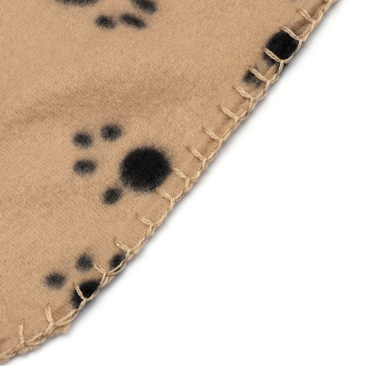 Double-Sided Fleece Pet Blanket 60X70Cm Beige Soft Warm Non-Shedding Odor Resistant For Dog Cat Bed Sofa Cover Pet Mat Animal