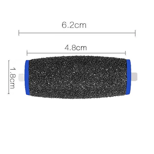 PORK-12 Pack Extra Coarse Replacement Roller For Amope Pedi Replacement Head Refills For Electric Foot Callus Remover Tool