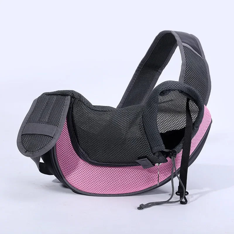 CANBOUN Pet Cat Dog Carrier Backpack Travel Tote Shoulder Bags Mesh Sling Carry Pack Pet Carrying Supplies Crossbody Shoulder Ba