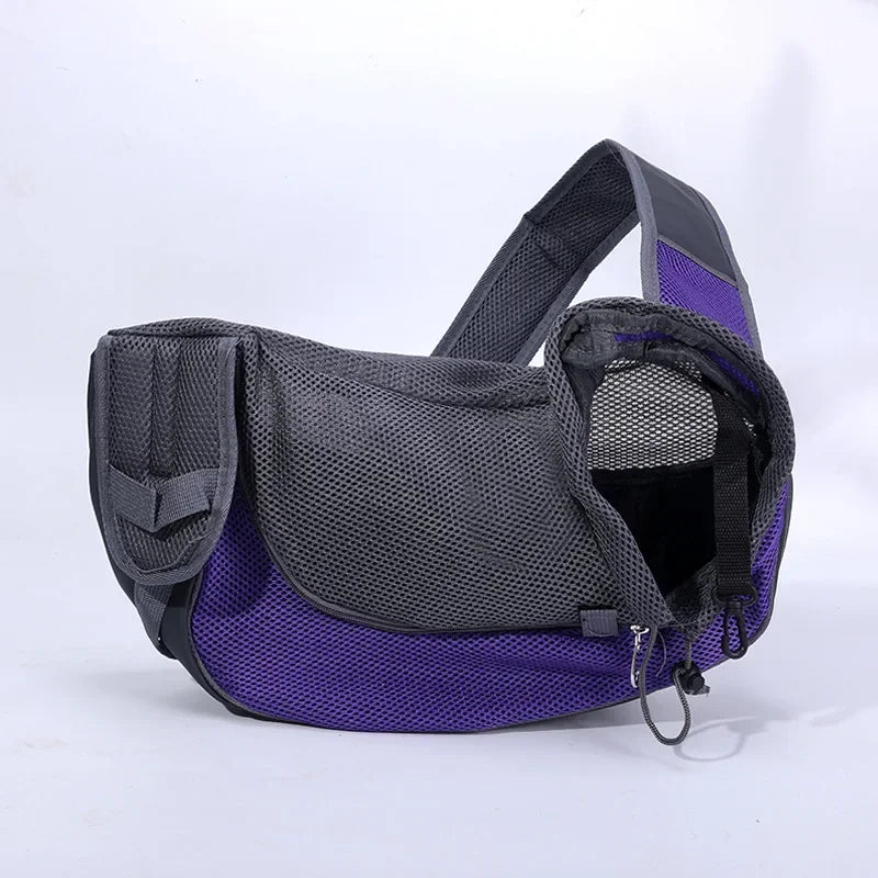 CANBOUN Pet Cat Dog Carrier Backpack Travel Tote Shoulder Bags Mesh Sling Carry Pack Pet Carrying Supplies Crossbody Shoulder Ba