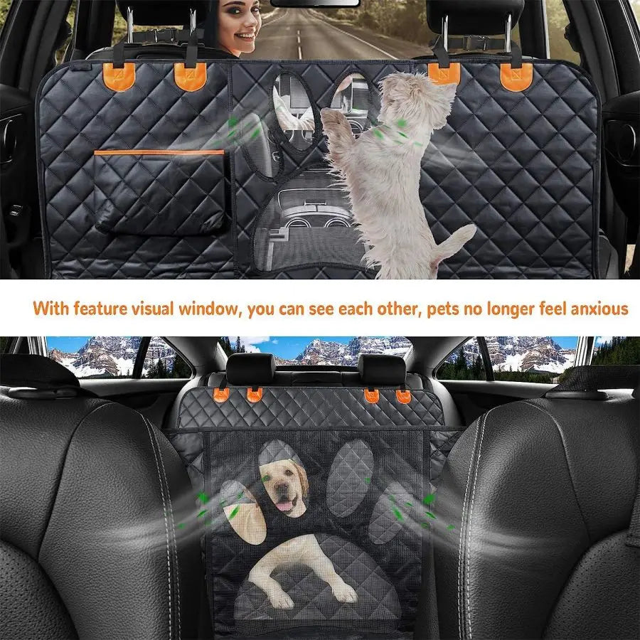 Zen Pet RoadHaven – Waterproof Back Seat Hammock 🐾🚗