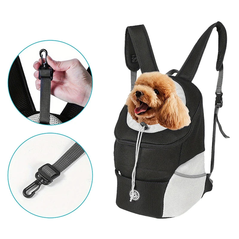 Zen Pet Double-Shoulder Outdoor Pet Carrier Bag 🐾🎒