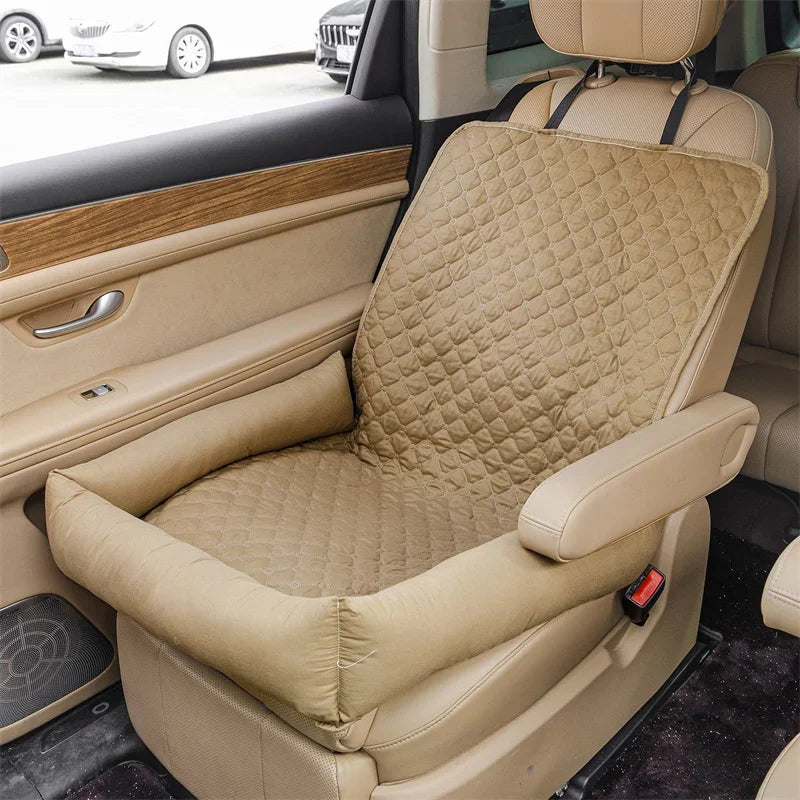 Zen Pet TravelNest – Waterproof Car Seat Bed for Pets 🐾🚗