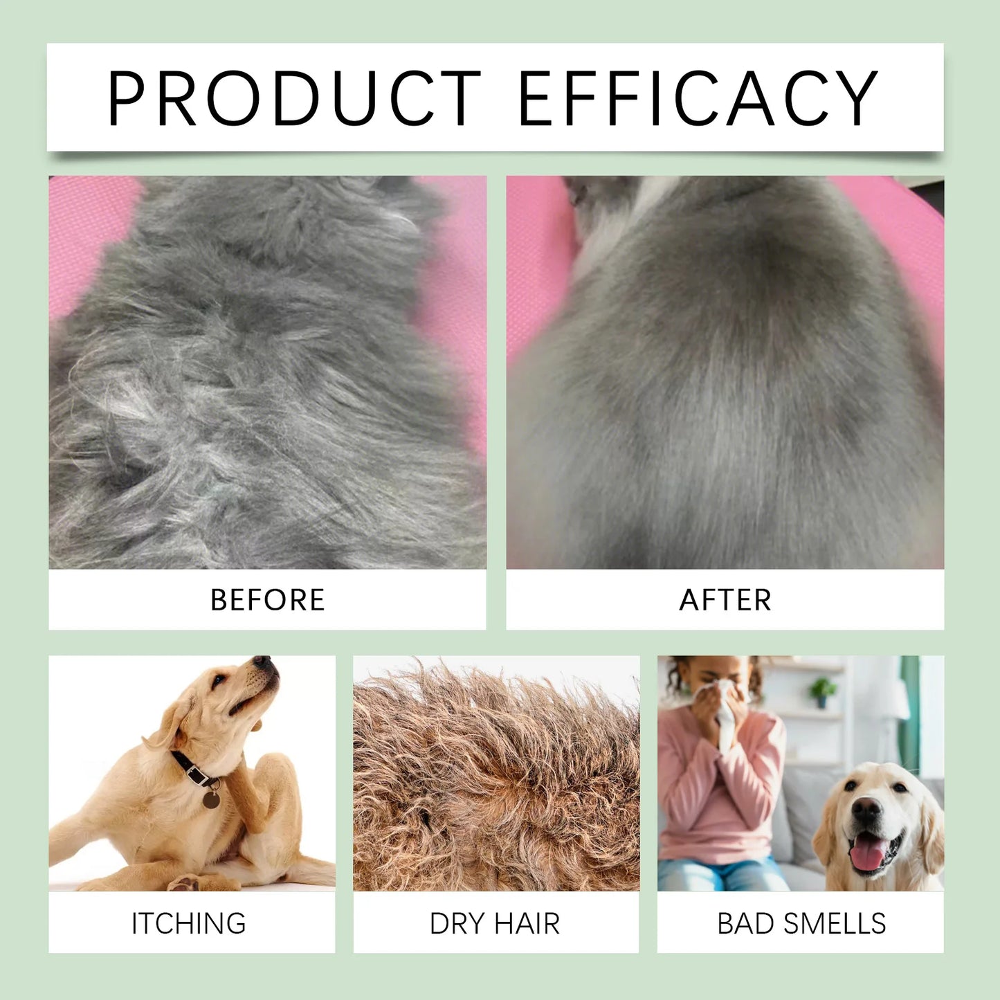 EelJoy 75g Pet Soap Plant Ingredients Daily Cleaning Cat and Dog Body Hair Removal Odor Fresh Soap