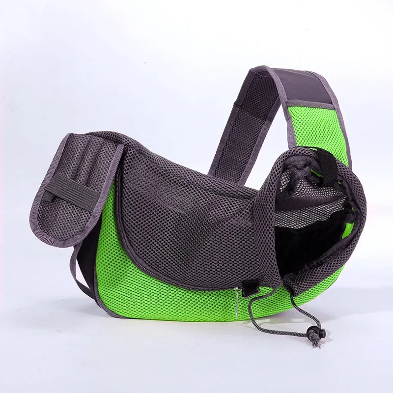 CANBOUN Pet Cat Dog Carrier Backpack Travel Tote Shoulder Bags Mesh Sling Carry Pack Pet Carrying Supplies Crossbody Shoulder Ba