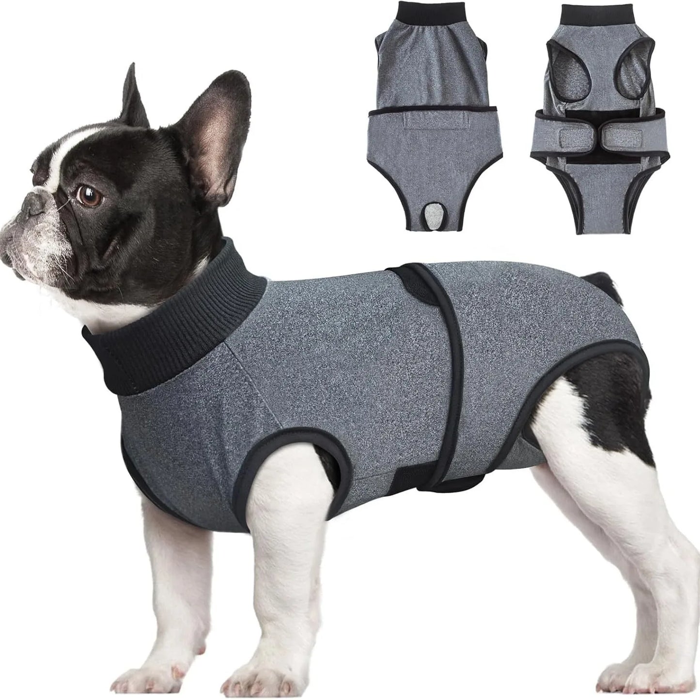 Breathable Dog Anxiety Jacket Soft Comfortable Anti Anxiety Pet Coat Adjustable Warm Dog Calming Wrap Clothes Outdoor